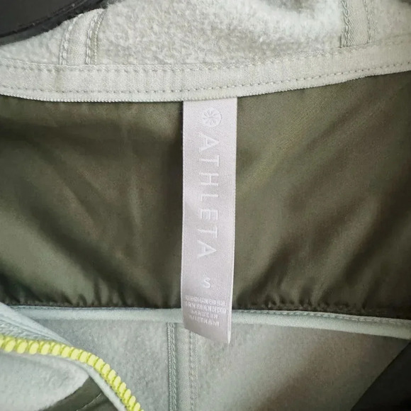 ATHLETA | Zion Microfleece 1/2 Zip Cropped Jacket | S - Picture 7 of 8